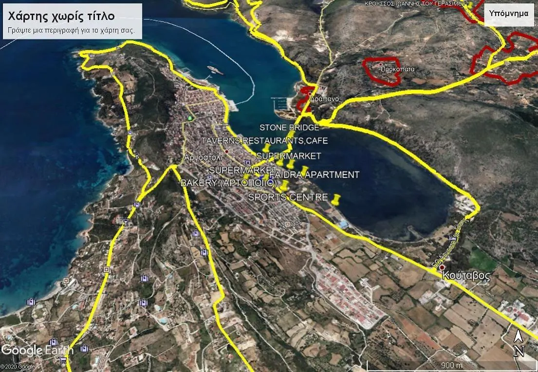 Faidra Superb Sea View Apartment In Argostoli